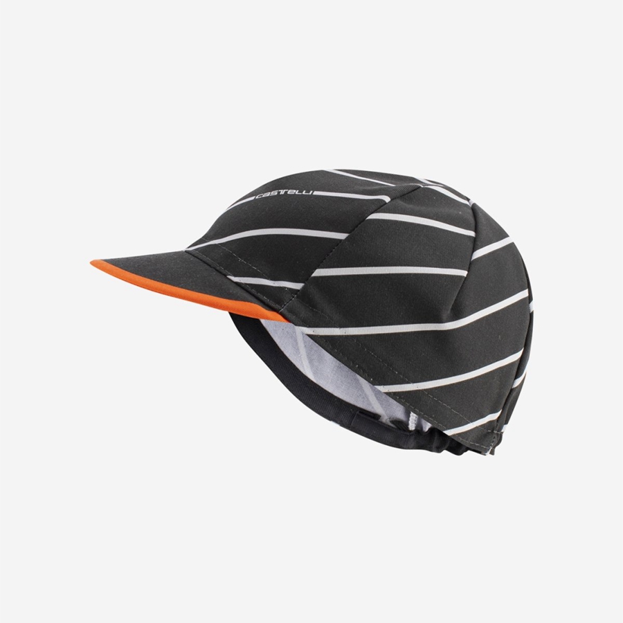 Dark Grey Men Castelli SPEED STRADA Cap | OBZYH-8375