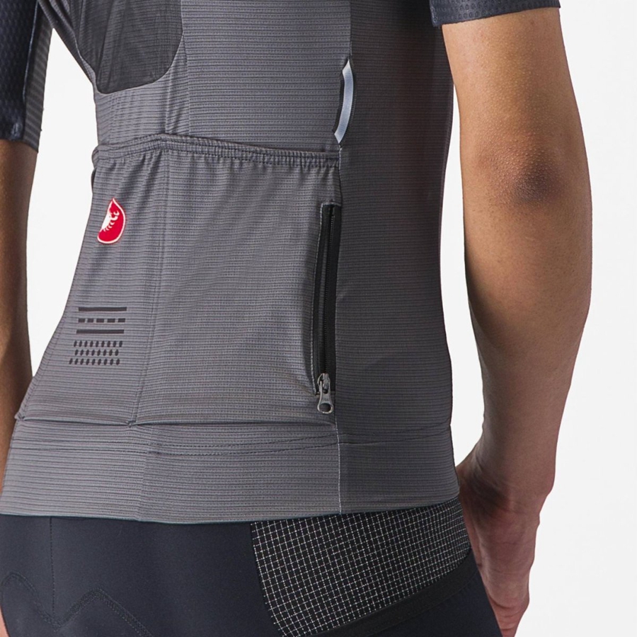 Dark Grey Women Castelli UNLIMITED PRO W Jersey | LCJTQ-7280