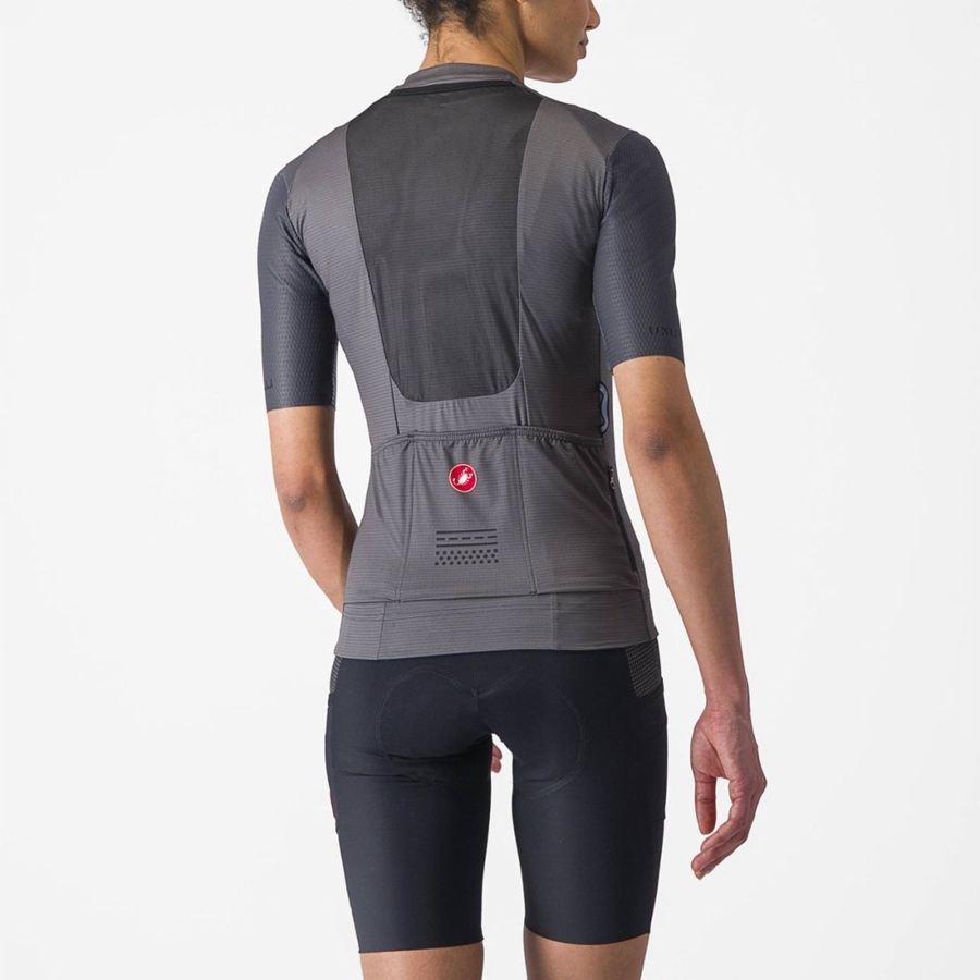 Dark Grey Women Castelli UNLIMITED PRO W Jersey | LCJTQ-7280