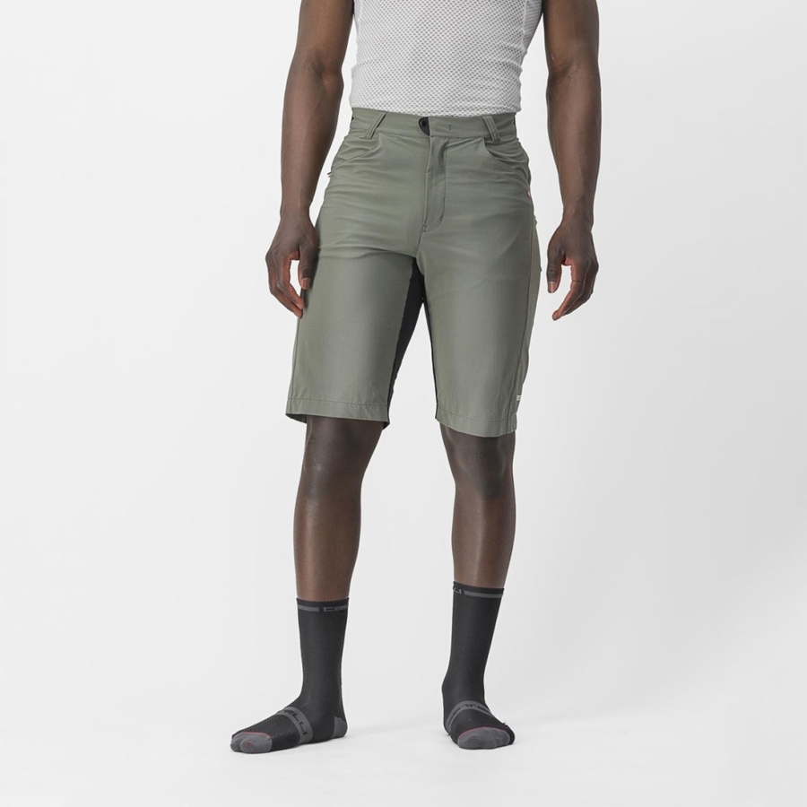 Grey Men Castelli UNLIMITEDGY Shorts | QKJHS-6412