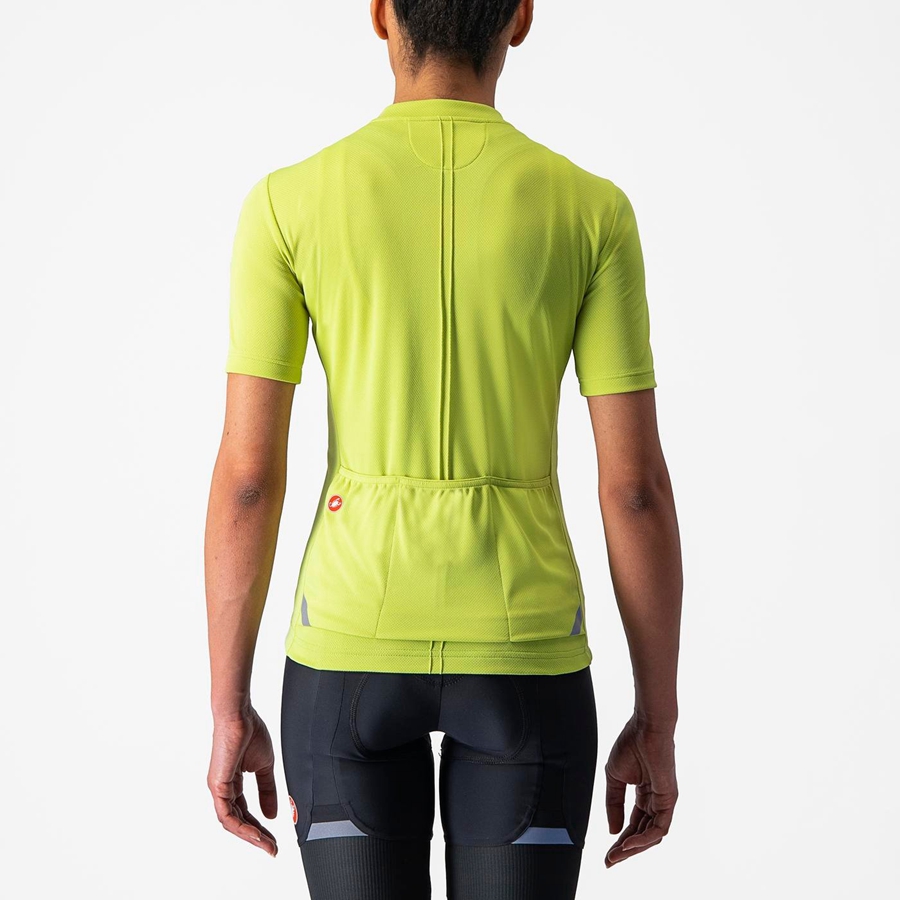 Light Green Women Castelli ANIMA 4 Jersey | XIEKS-5126