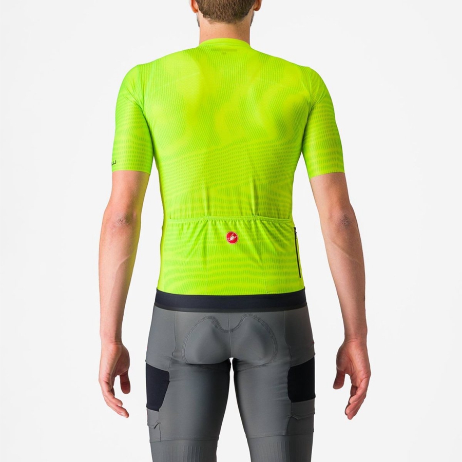 Light Green / Dark Grey Men Castelli UNLIMITED ENDURANCE Jersey | WDUQZ-3960