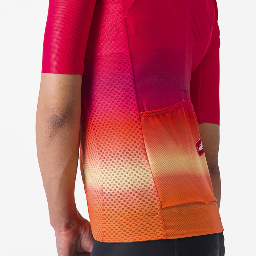 Pink Women Castelli CLIMBER'S 4.0 W Jersey | ZNUPF-6218