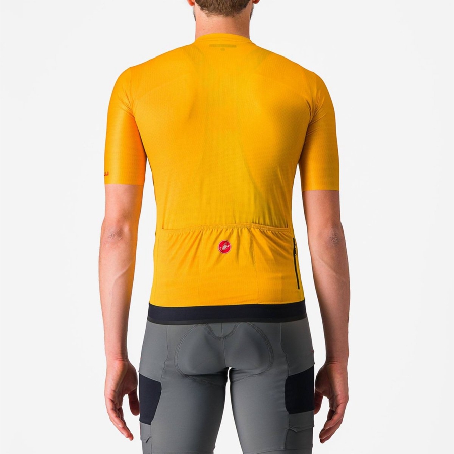 Red Men Castelli UNLIMITED ENDURANCE Jersey | JXKDE-3785