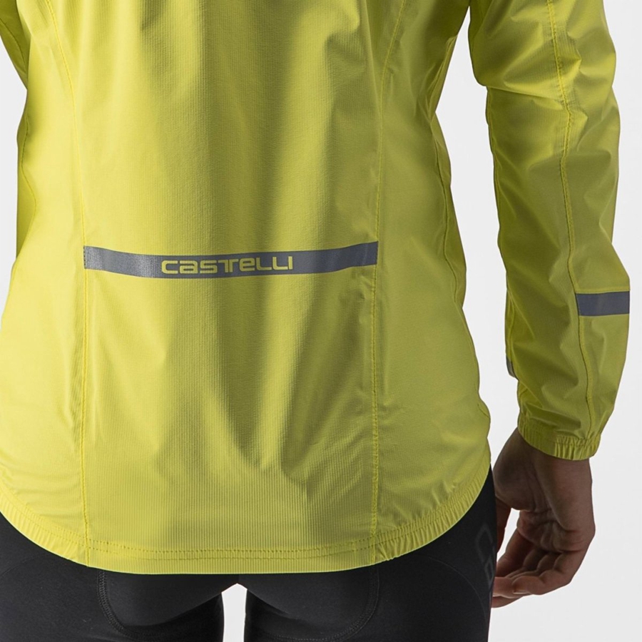 Yellow Women Castelli EMERGENCY 2 W RAIN Protection | XGUMZ-2630